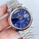 NEW Upgraded Copy Rolex DayDate ii Blue Face Stainless Steel President Watch V3 (3)_th.jpg